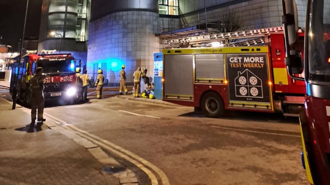 Eight fire engines and around 60 firefighters were called to a fire at a data centre building on Nutmeg Lane in Blackwall E14.A small part of a basement battery room, storing around 200 LED acid batteries in a 13 storey building, was destroyed by fire. The Brigade's 999 Control officers received their first call about the fire at 0452 and deployed crews from Poplar, Millwall, Plaistow, Stratford, East Ham and East Greenwich fire stations. The fire was under control by 0643. The cause of the fire is under investigation.