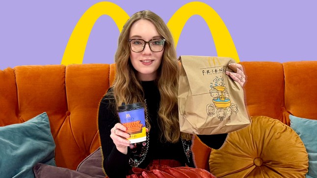 I got an exclusive first try of McDonald?s new Friends menu items ? there?s one thing missing Picture: Metro