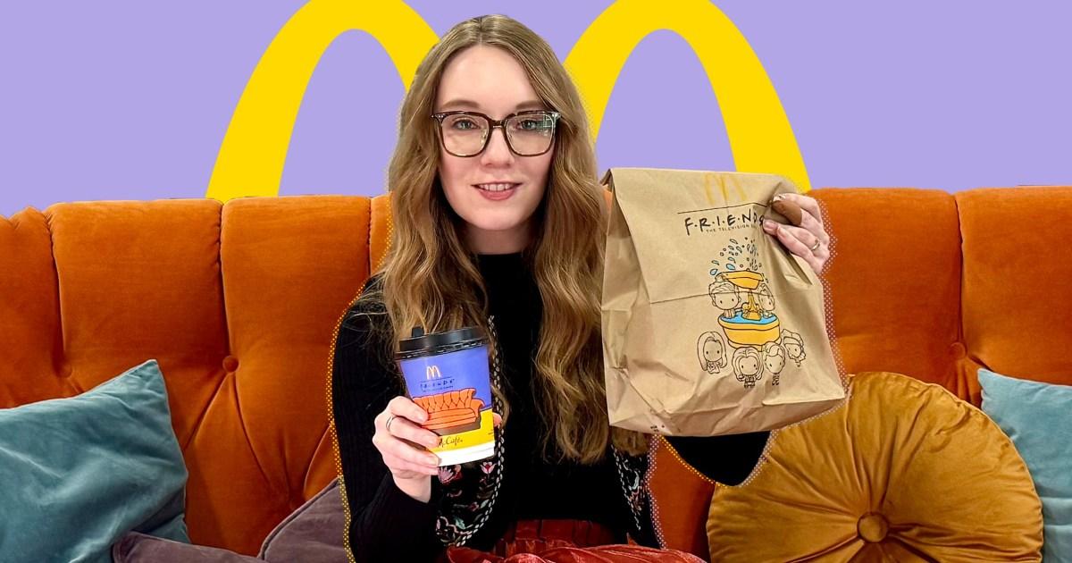 I got a first try of McDonald’s new Friends menu items — there’s one thing missing