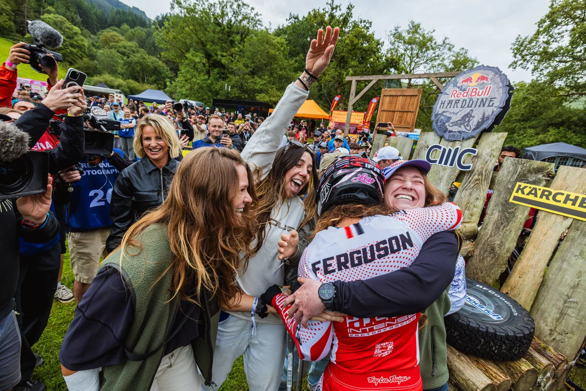 Louise Ferguson at Red Bull Hardline 2025