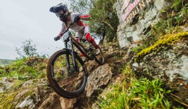 Louise Ferguson at Red Bull Hardline Wales