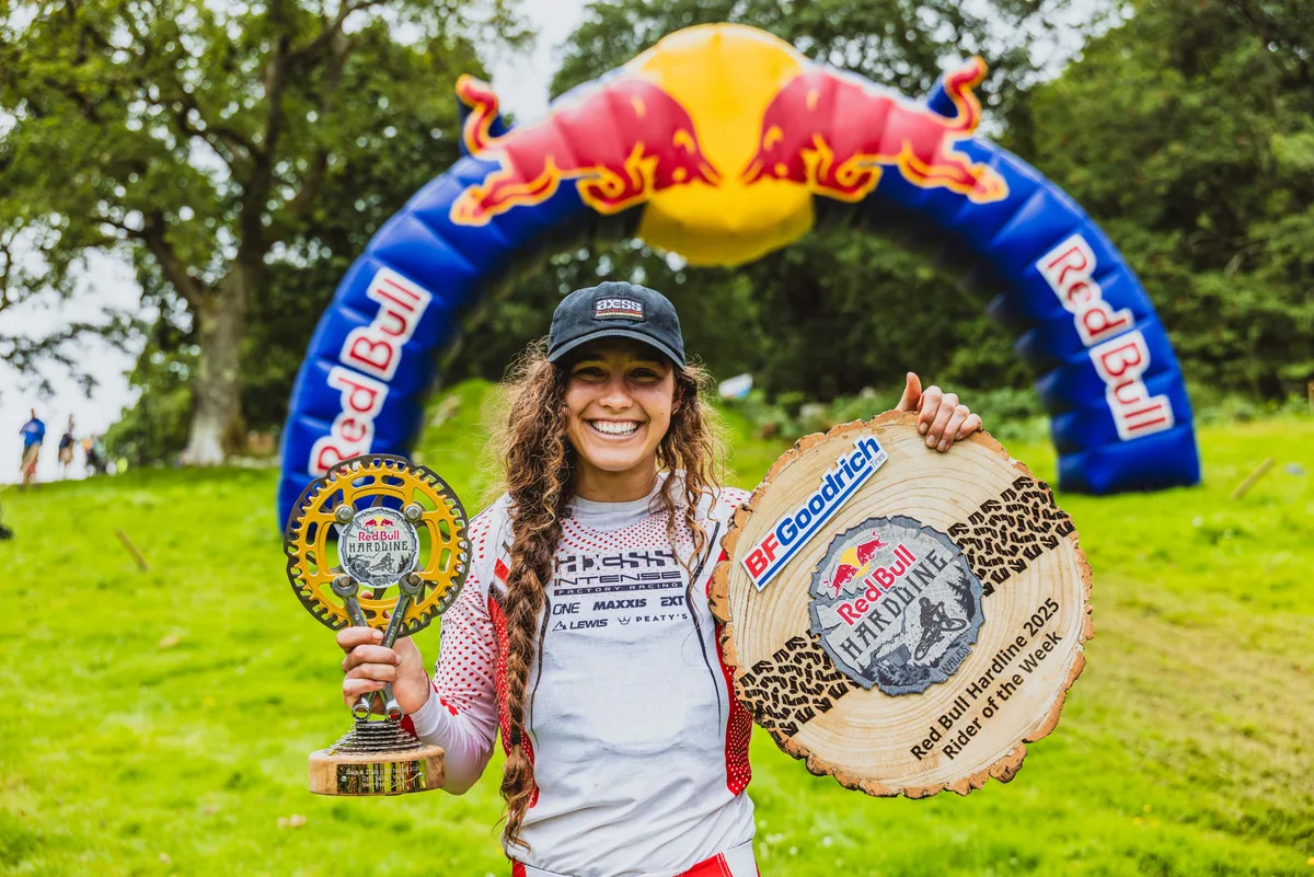 Louise Ferguson at Red Bull Hardline 2025