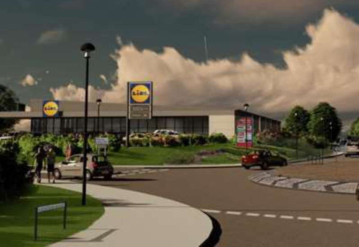 Work on new Lidl store near Medway Valley Park and Diggerland in Strood due to start this spring