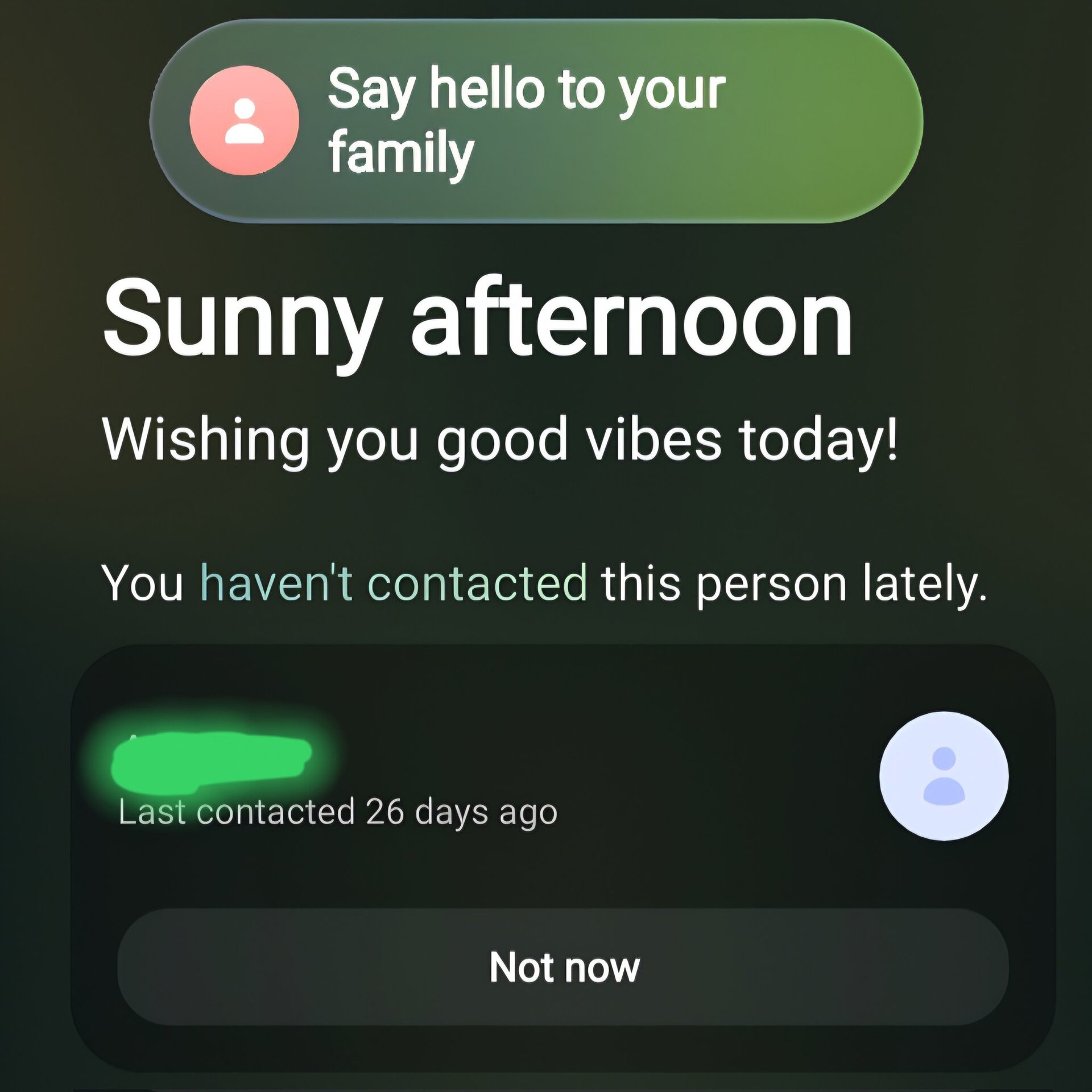 Samsung One UI 8.5 contact family NirmalSri
