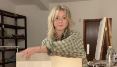 Teenage art prodigy Makenzy Beard reveals latest stunning artwork