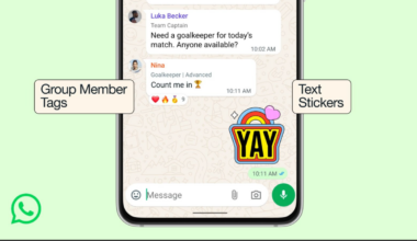 WhatsApp rolls out new group chat features, including member tags