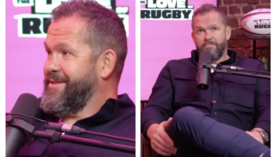 Andy Farrell’s ‘two word’ reply when asked about being the next England boss