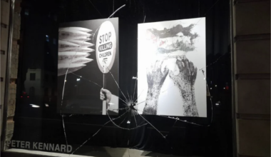 London gallery closes exhibition early after repeated attacks