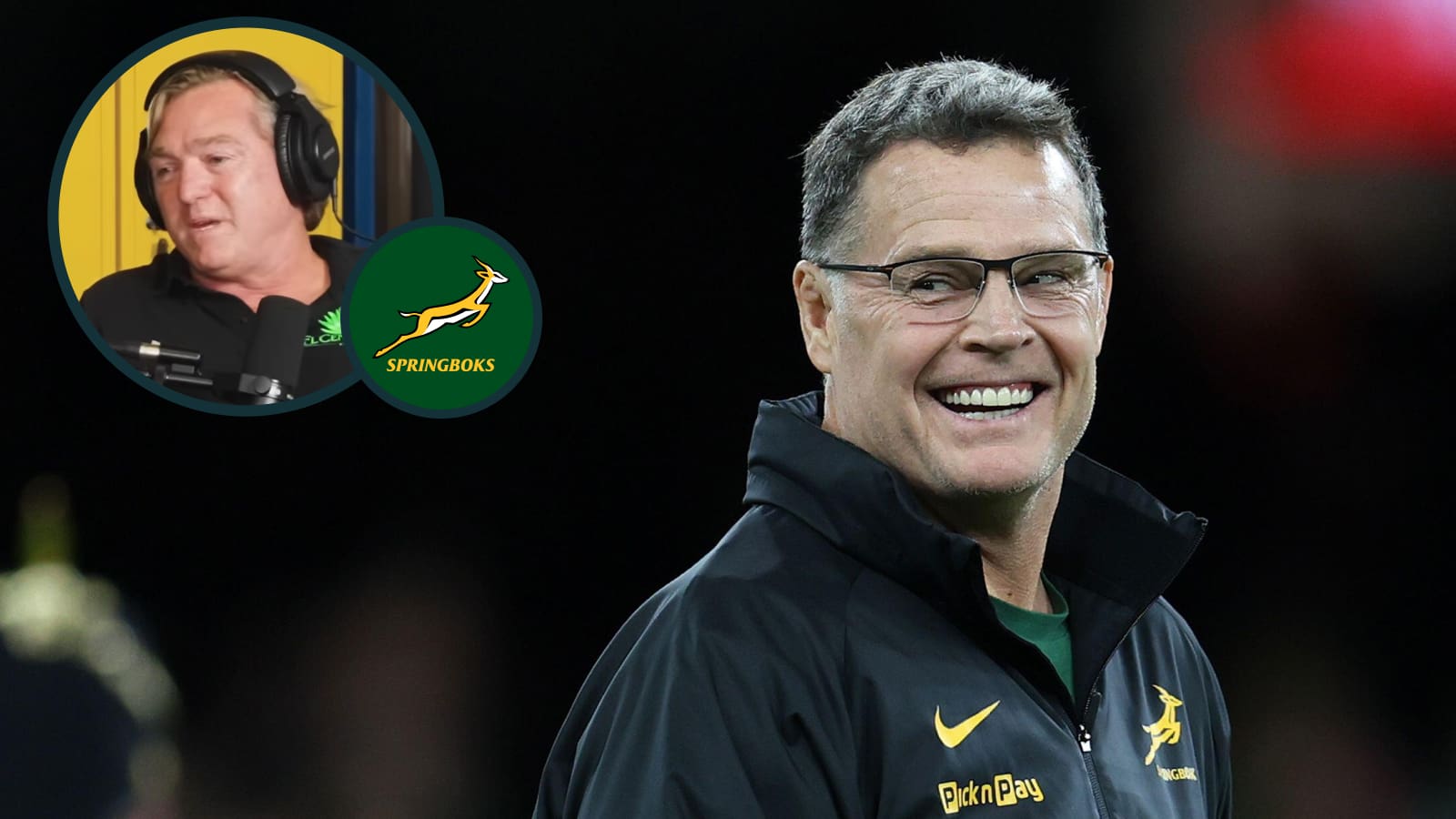 'There was something about Rassie Erasmus, he was different'