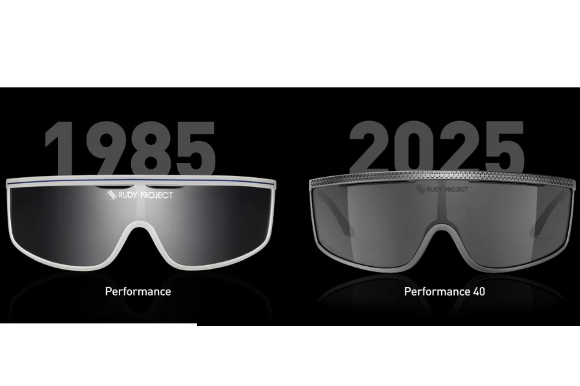 The Rudy Project Performance and Performance 40 sunglasses side by side