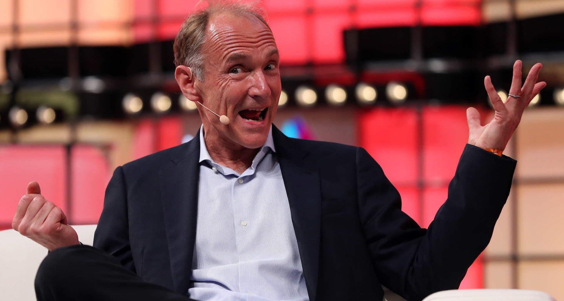 Sir Tim Berners-Lee at Web Summit 2018