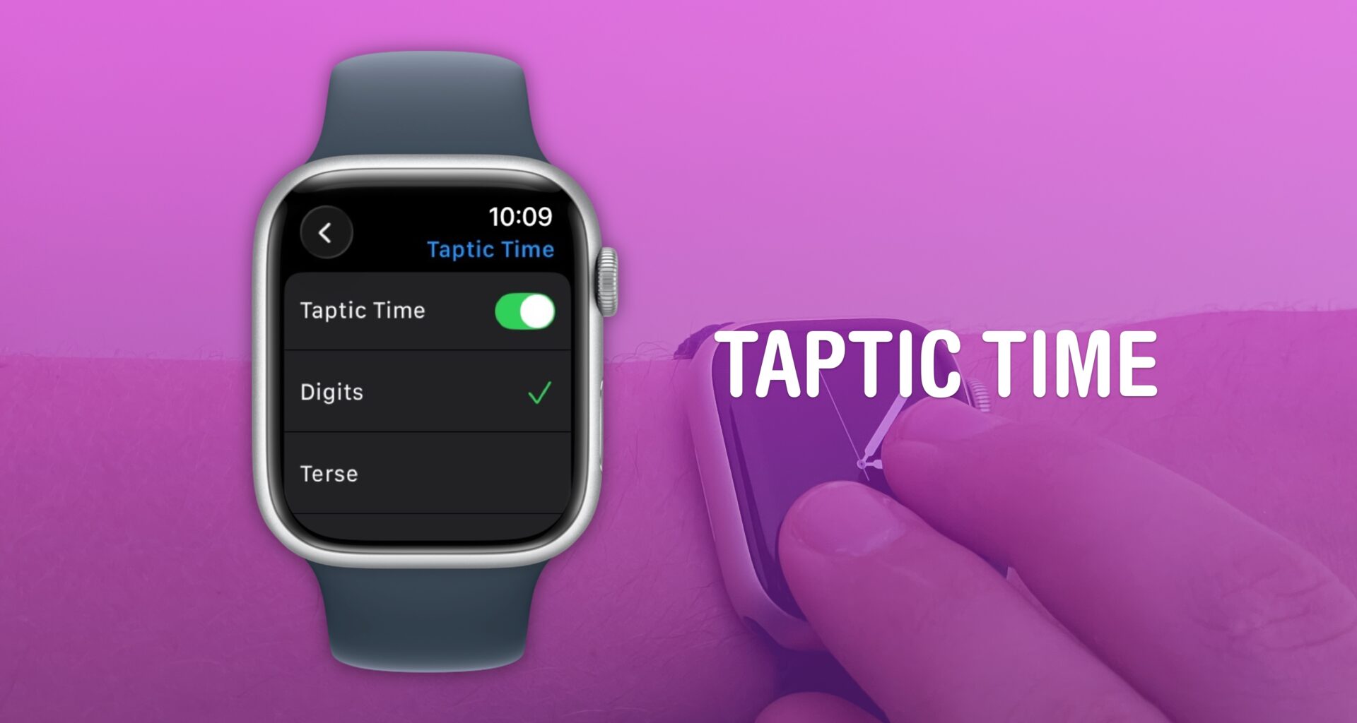 Taptic Time on Apple Watch