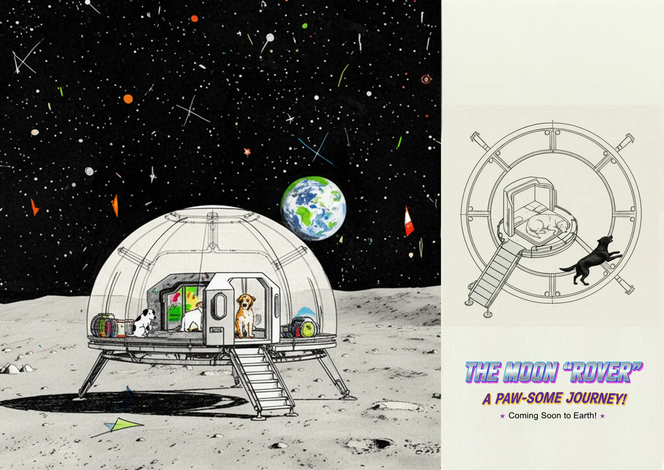 The Moon 'Rover' by Hopkins Architects