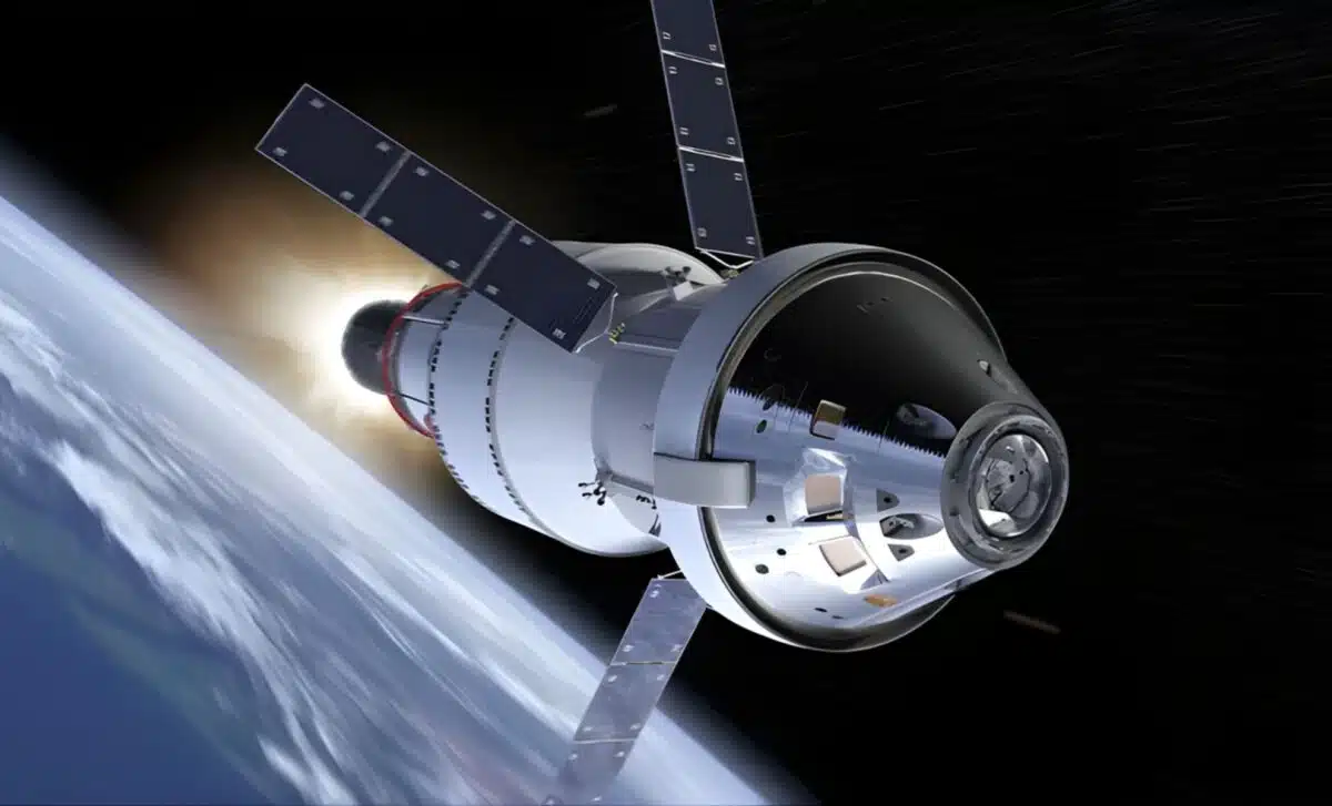 The Orion Spacecraft Performs Its Trans Lunar Injection To Carry The Artemis Mission Toward The Moon.