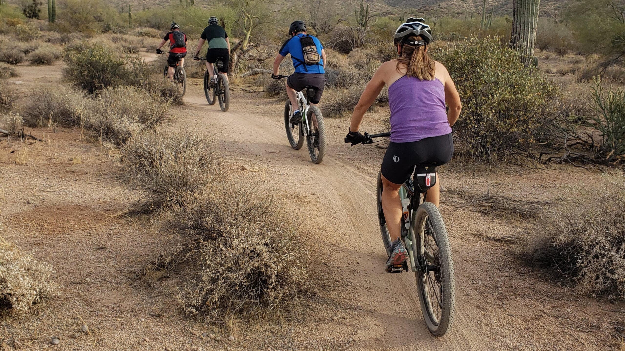 Getting a mountain e-bike was the perfect entry into the sport for Susan Lacke.