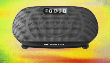 The Merach Vibration Plate Is the Funniest Workout I've Ever Done