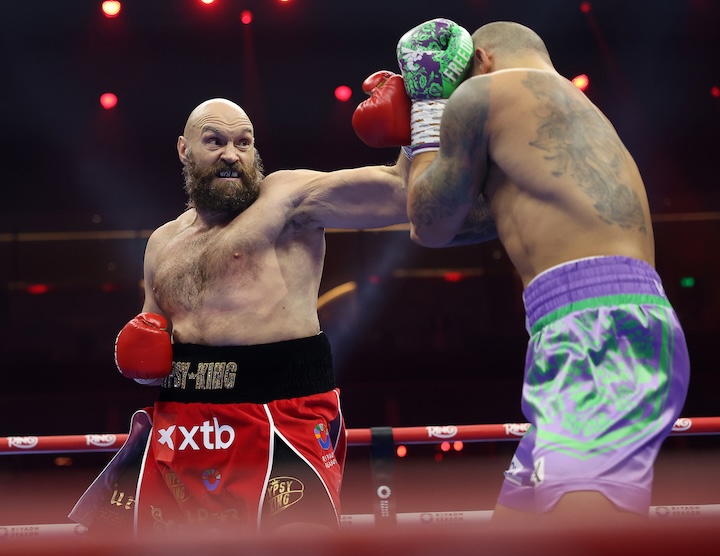 Fabio Wardley-Tyson Fury; Vergil Ortiz; more