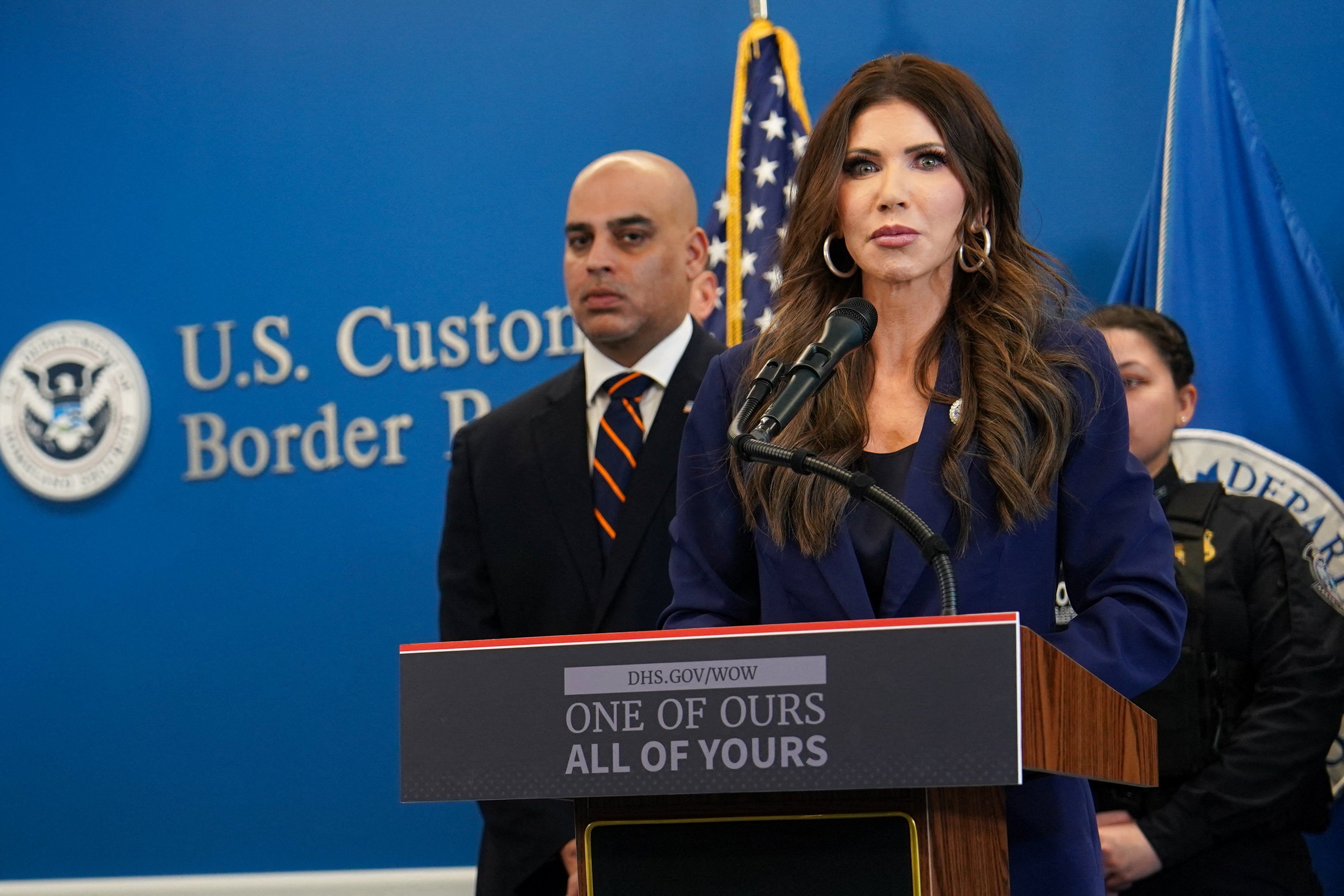 DHS Secretary Kristi Noem has President Donald Trump’s ‘full trust and confidence,’ a White House official reportedly said