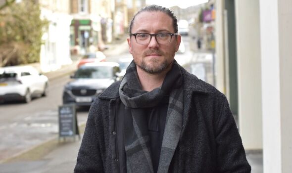 Richard Fost pictured in Clevedon street