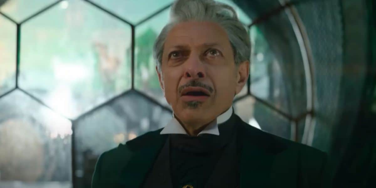 Jeff Goldblum as the Wonderful Wizard Oz in the 'Wicked' trailer