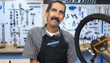 Park Tool's Calvin Jones, who is retiring
