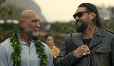 Jason Mamoa Dave Bautista in The Wrecking Crew