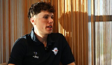 CALPE, SPAIN - JANUARY 08: Paul Magnier of France during the Team Soudal Quick-Step 2026, Media Day on January 08, 2026 in Calpe, Spain. (Photo by Tim de Waele/Getty Images)