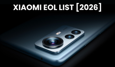 Xiaomi EOL List (2026)