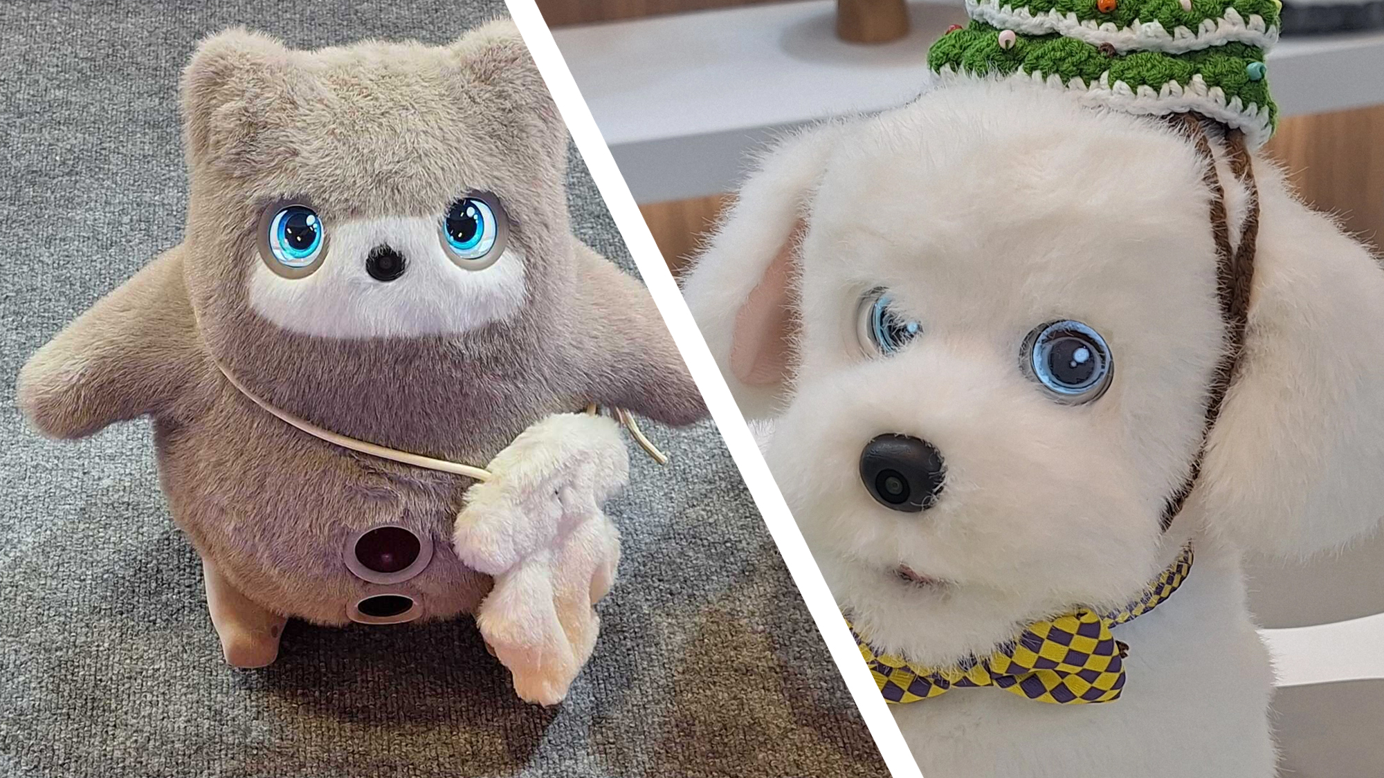 The Switchbot KATA and Ecovacs LilMilo robot pets