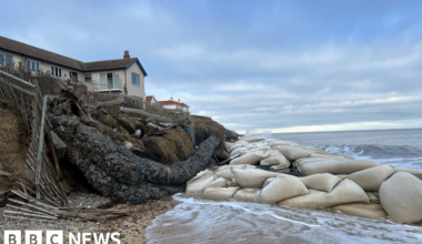 Third home on erosion-hit Thorpeness coastline to be demolished