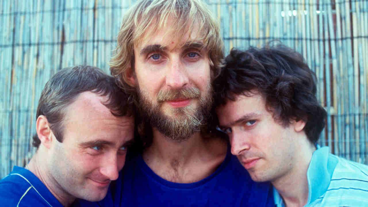 Genesis posing for a photograph in 1980