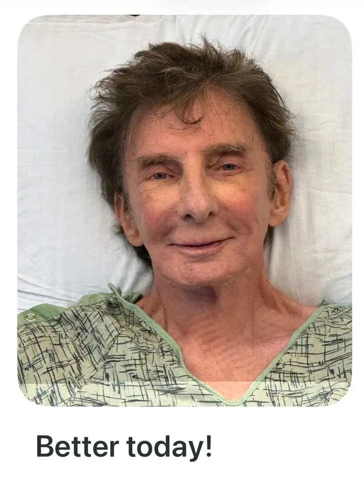 Barry Manilow/Instagram Barry Manilow's Instagram selfie.