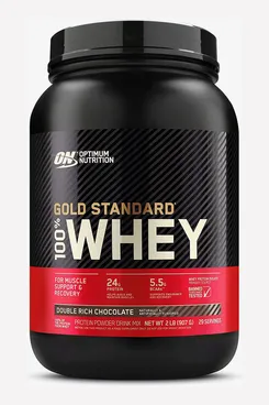 Optimum Nutrition Gold Standard 100% Whey Protein Powder - Double Rich Chocolate, 2 Pounds