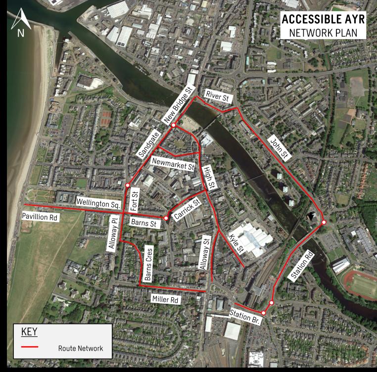 Accessible Ayr Network plan
