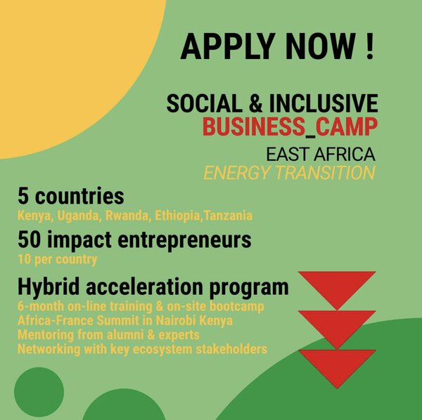 The AFD’s Social & Inclusive Business Camp (SIBC 2026) for young East African Social Entrepreneurs. – Opportunities For Africans