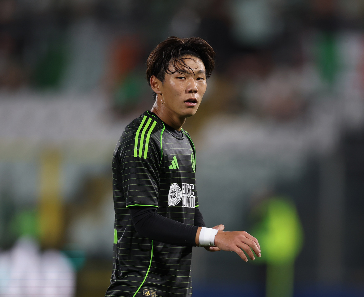 Hayato Inamura of Celtic FC