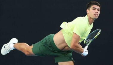 Carlos Alcaraz is chasing his first Australian Open crown.