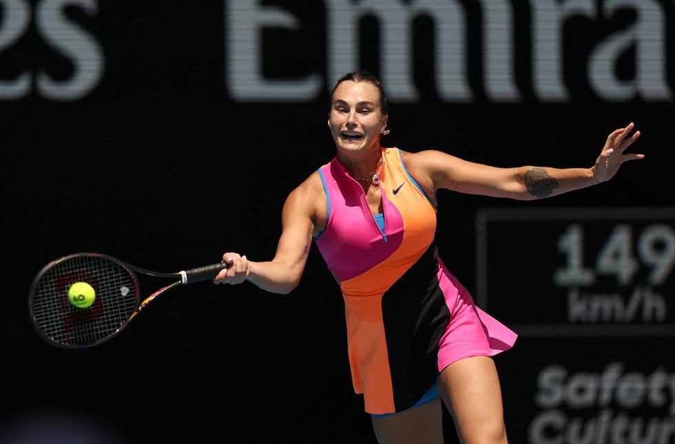 Aryna Sabalenka refused to talk about the war when asked about it