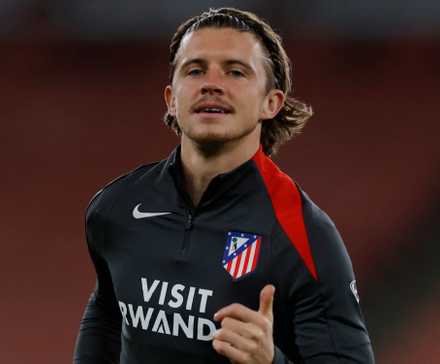 Atletico Madrid's Conor Gallagher during training