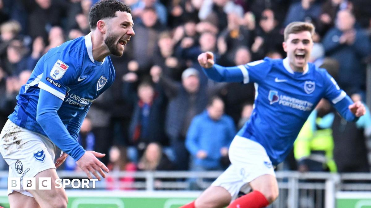 Portsmouth 3-0 West Bromwich Albion: Conor Chaplin inspires Pompey win