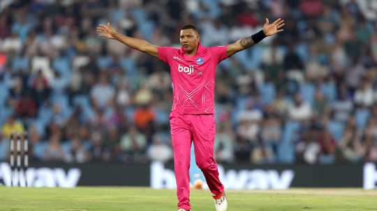 baartman-had-taken-five-wickets-at-an-economy-rate-of-950-in-two-games-for-paarl-royals-when-the-squad-was-announced-in-his-three-matches-since-he-has-claimed-11-at-750-runs-an-over-overall-thats-18-strikes-at-an-economy-rate-of-839