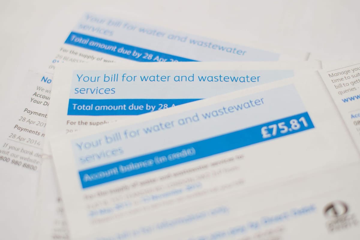 Water bills are going up again in April - how much more will you have to pay?