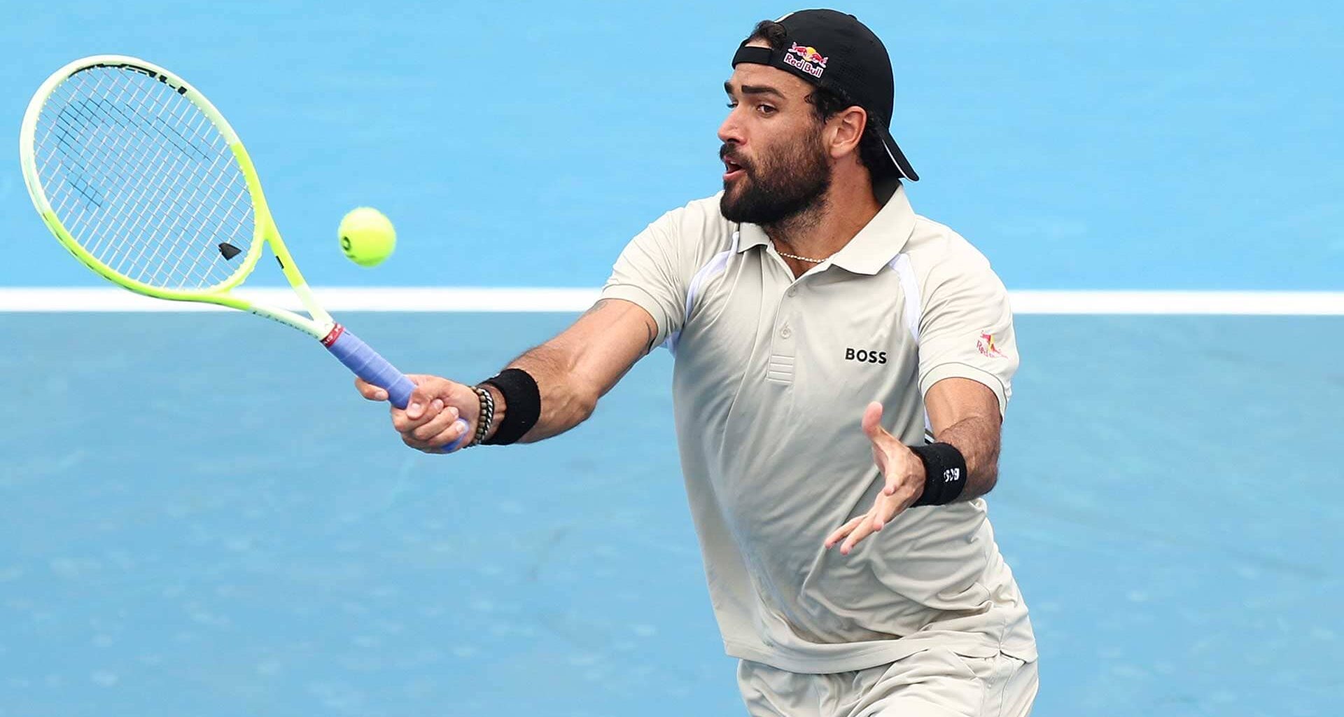 Matteo Berrettini reached the semi-finals at the Australian Open in 2022.