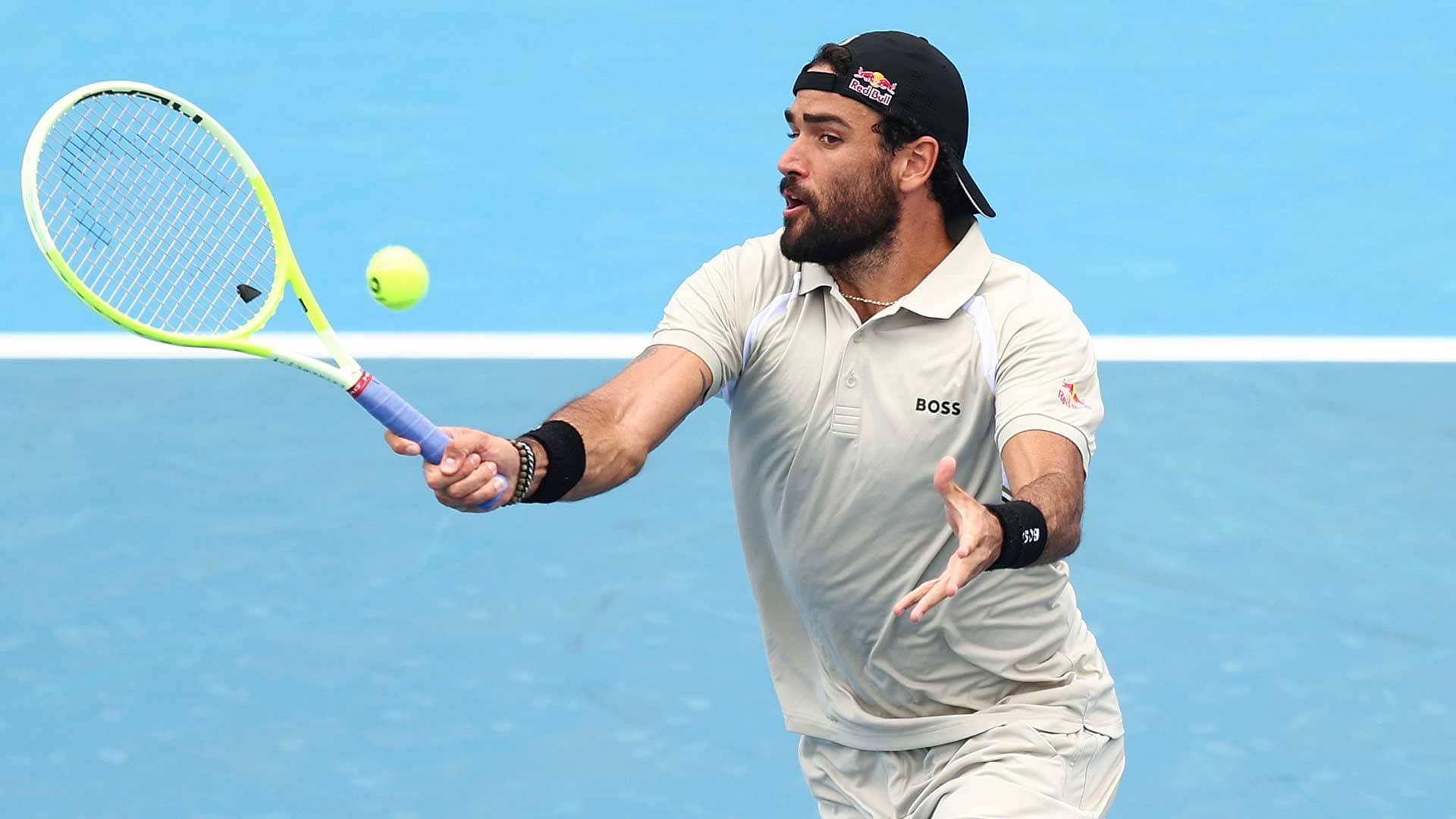 Matteo Berrettini reached the semi-finals at the Australian Open in 2022.