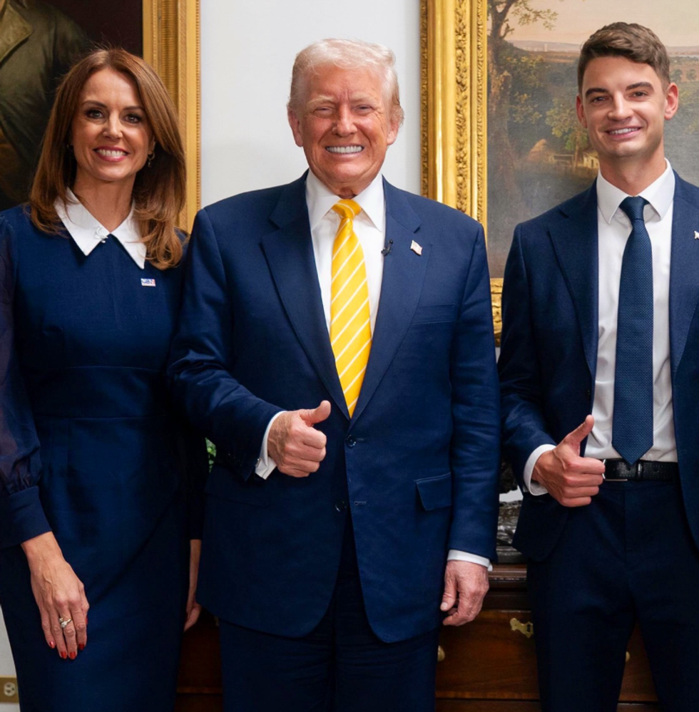 Bev Turner and Donald Trump