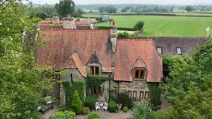 The Grade II-listed former schoolhouse in Blymhill, near Weston Park, is looking for a new owner. Photo: Zoopla/Lee Cooke