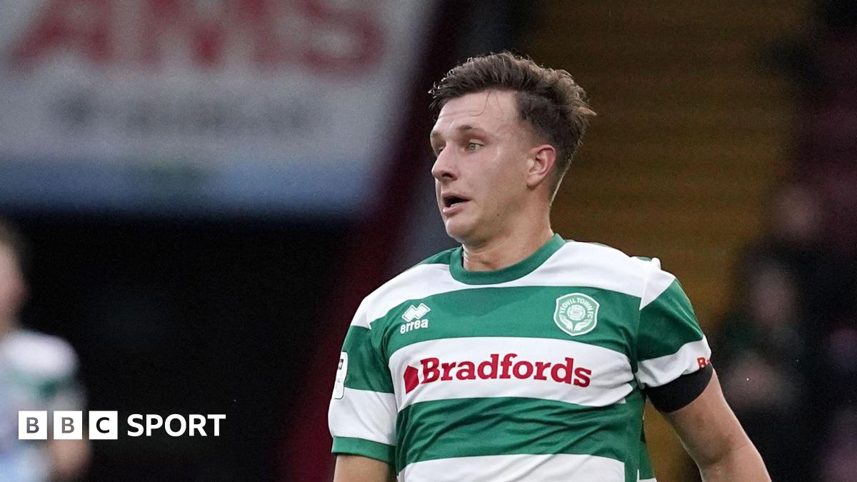 James Plant in action for Yeovil Town