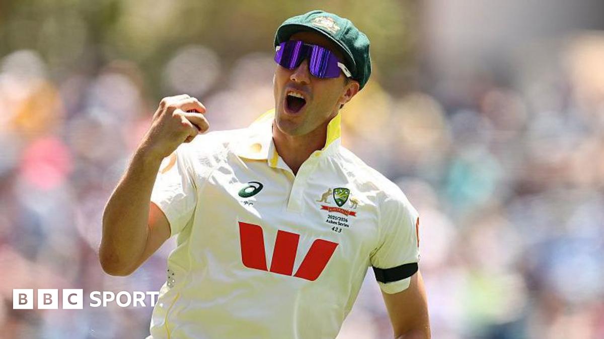 Pat Cummins celebrates