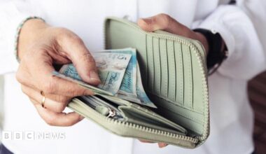 A generic image of the skyline of Hanley in Stoke-on-Trent showing rooftops of houses and some taller buildings in the background.
