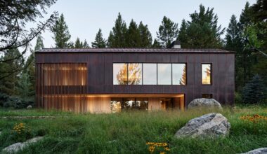 Weathering steel house CLB
